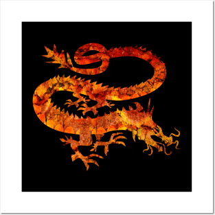 Fire Dragon Posters and Art